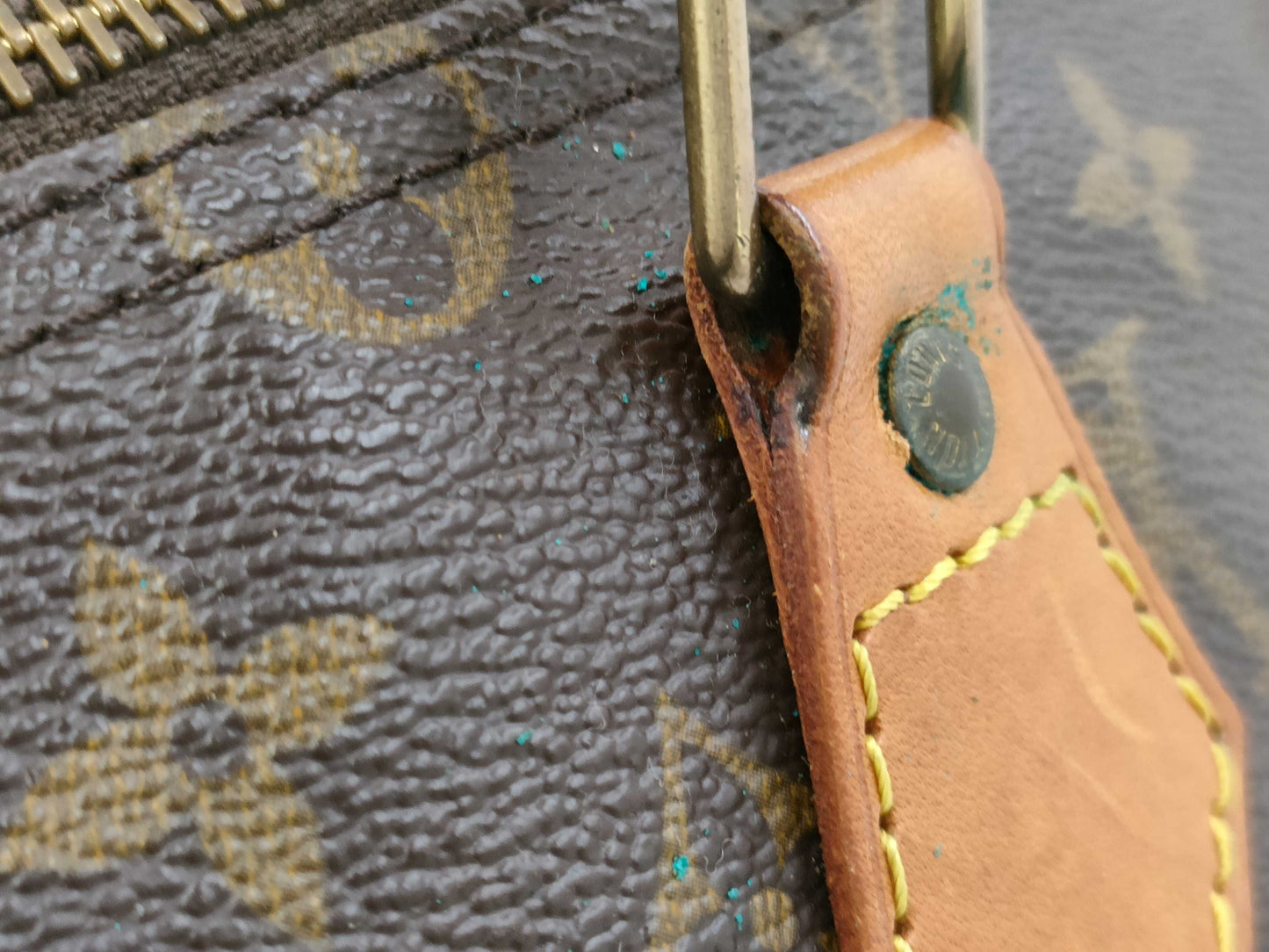 LOUIS VUITTON Monogram M41107 Speedy 35 Boston Bag