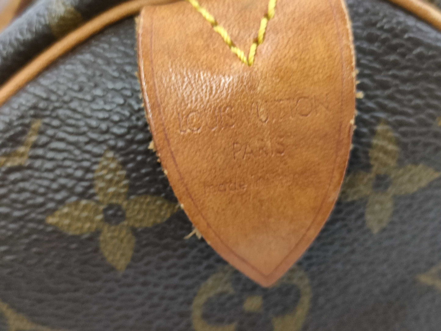 LOUIS VUITTON Monogram M41107 Speedy 35 Boston Bag