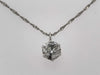 D 0.3ct Pt999/Pt850 0.9g Necklace