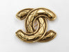 CHANEL Coco Mark Matelasse Brooch Brooch