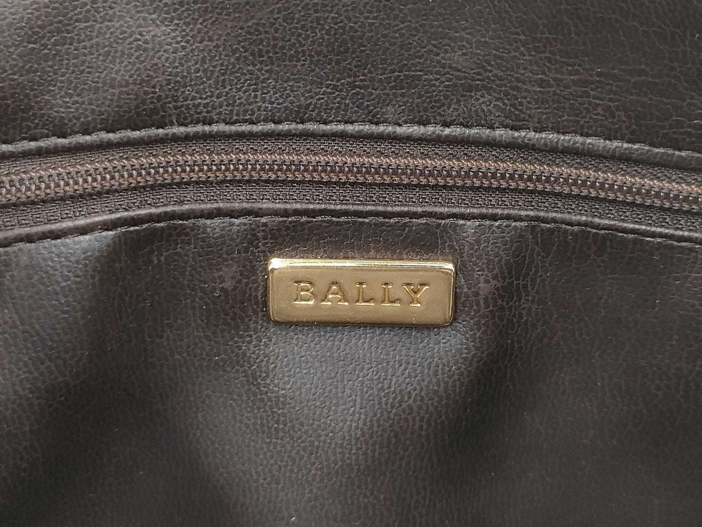 BALLY Suede 2-Way Shoulder Bag