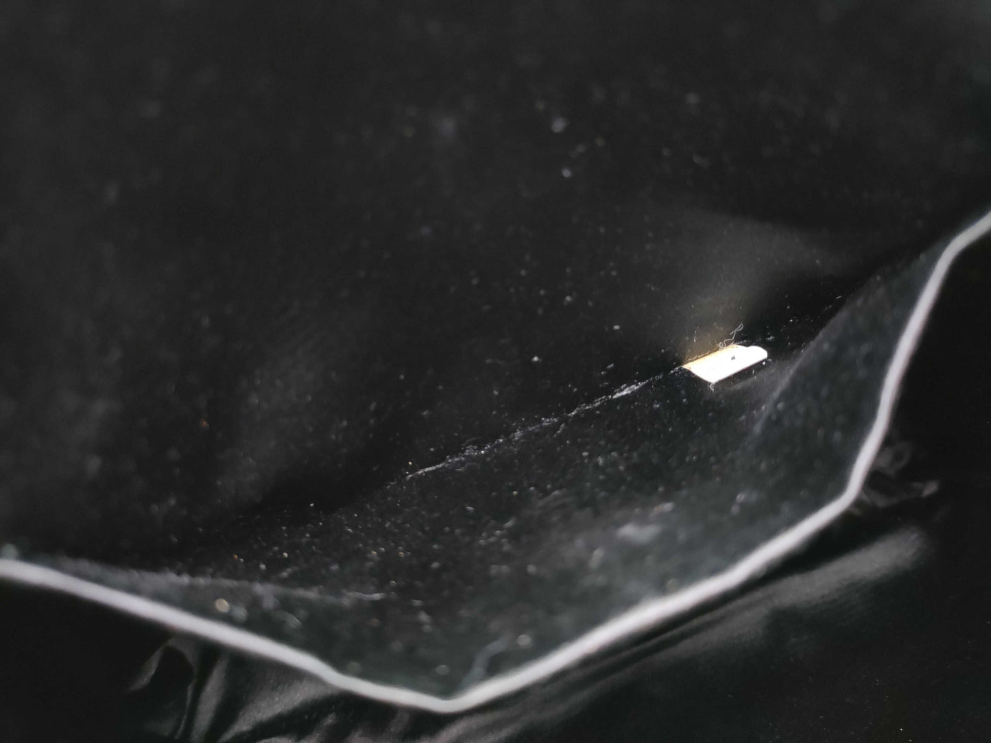 PRADA Nylon Satin/Leather Tote Bag