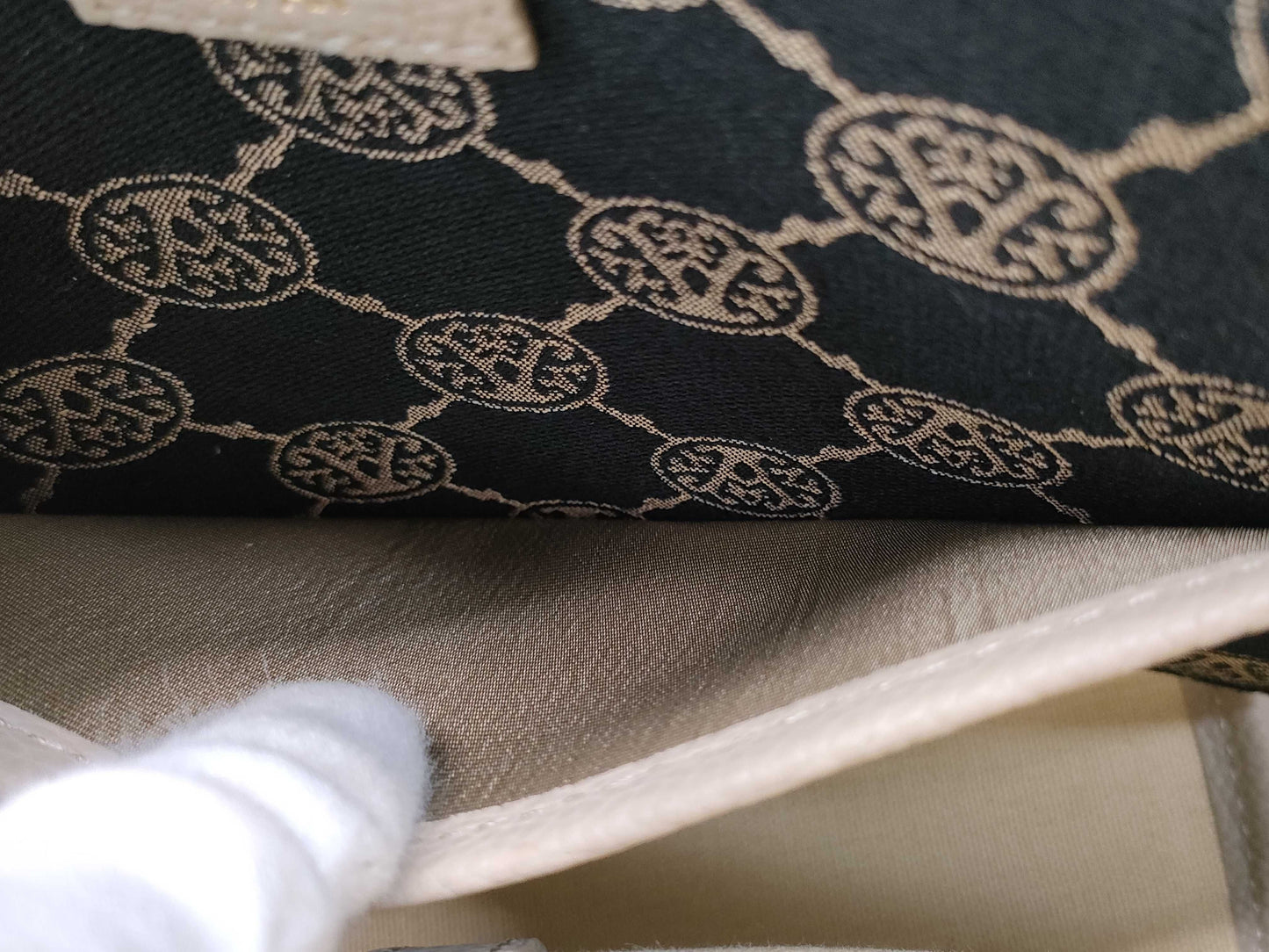 Ancoquine 2-way all-over print handbag