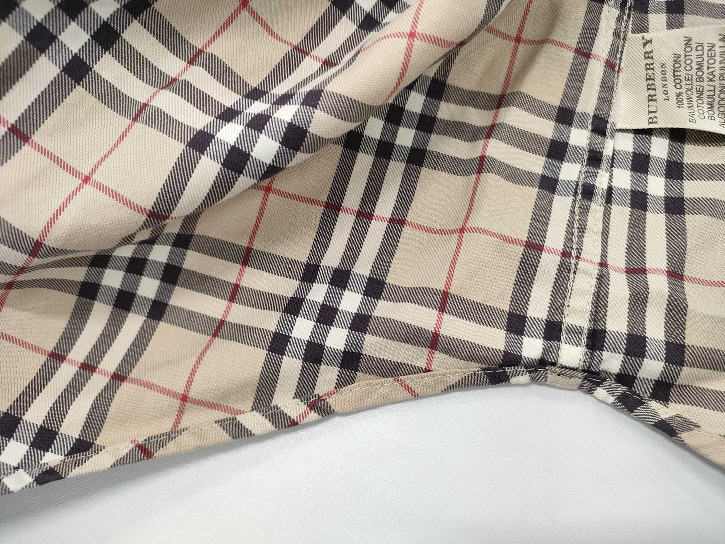 BURBERRY Classic Fit Check Shirt