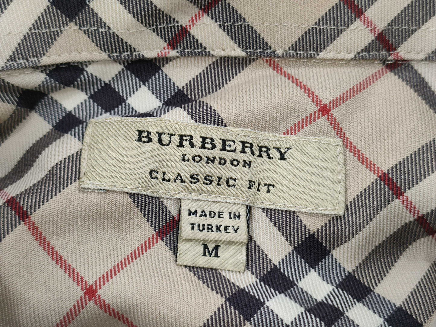 BURBERRY Classic Fit Check Shirt