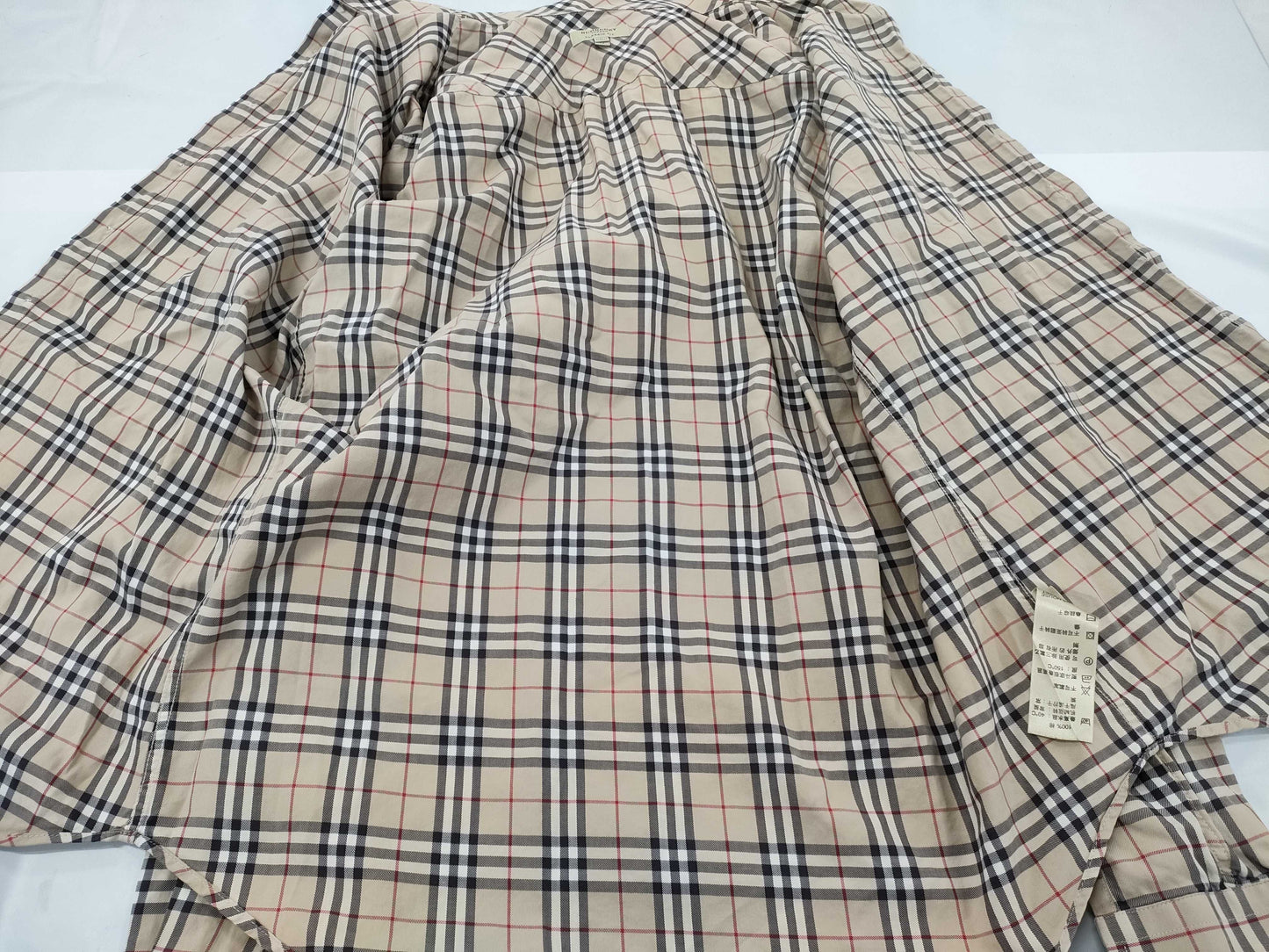 BURBERRY Classic Fit Check Shirt