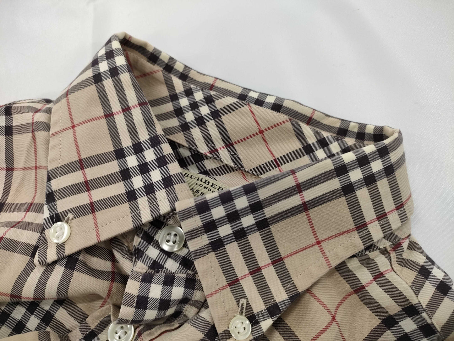 BURBERRY Classic Fit Check Shirt