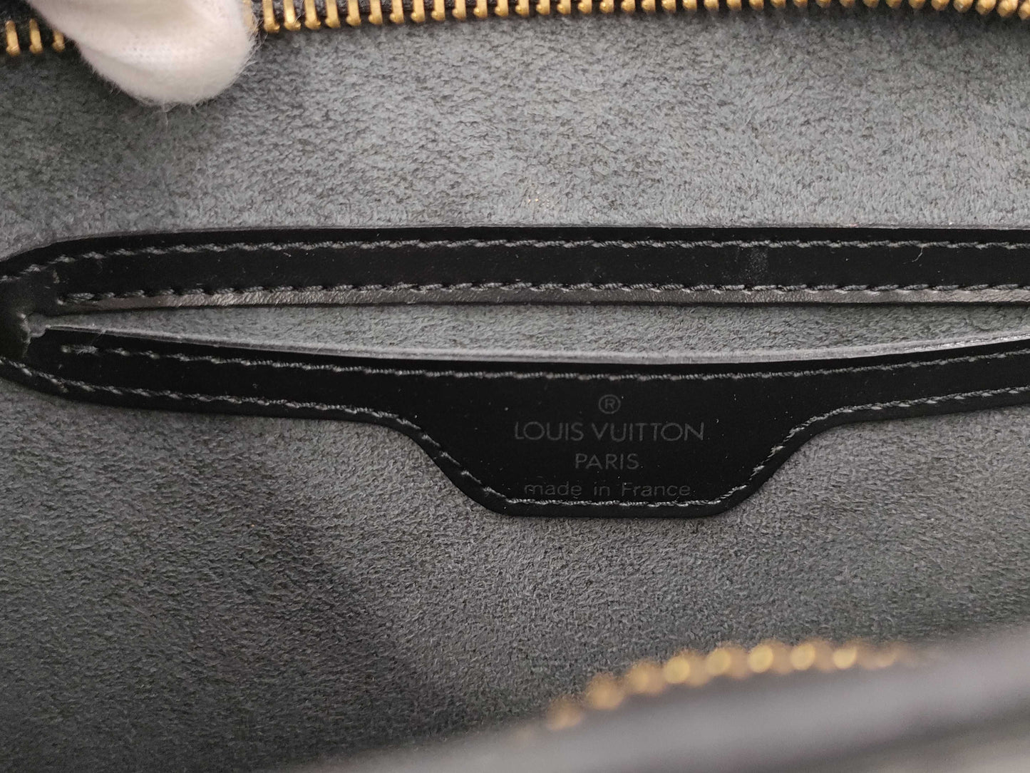LOUIS VUITTON Epi Saint-Jacques/Noir Handbag