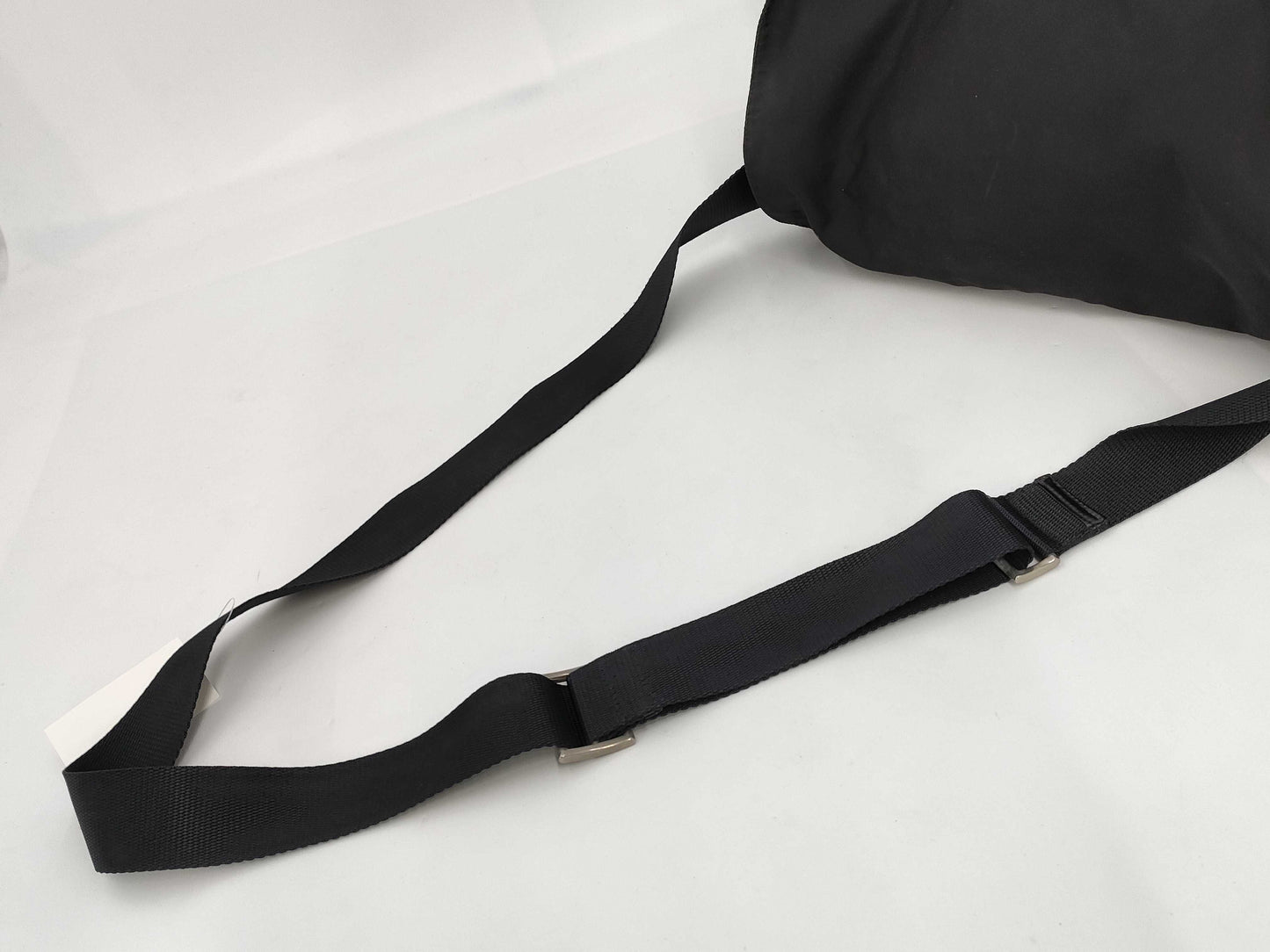 PRADA nylon messenger shoulder bag