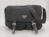 PRADA nylon messenger shoulder bag
