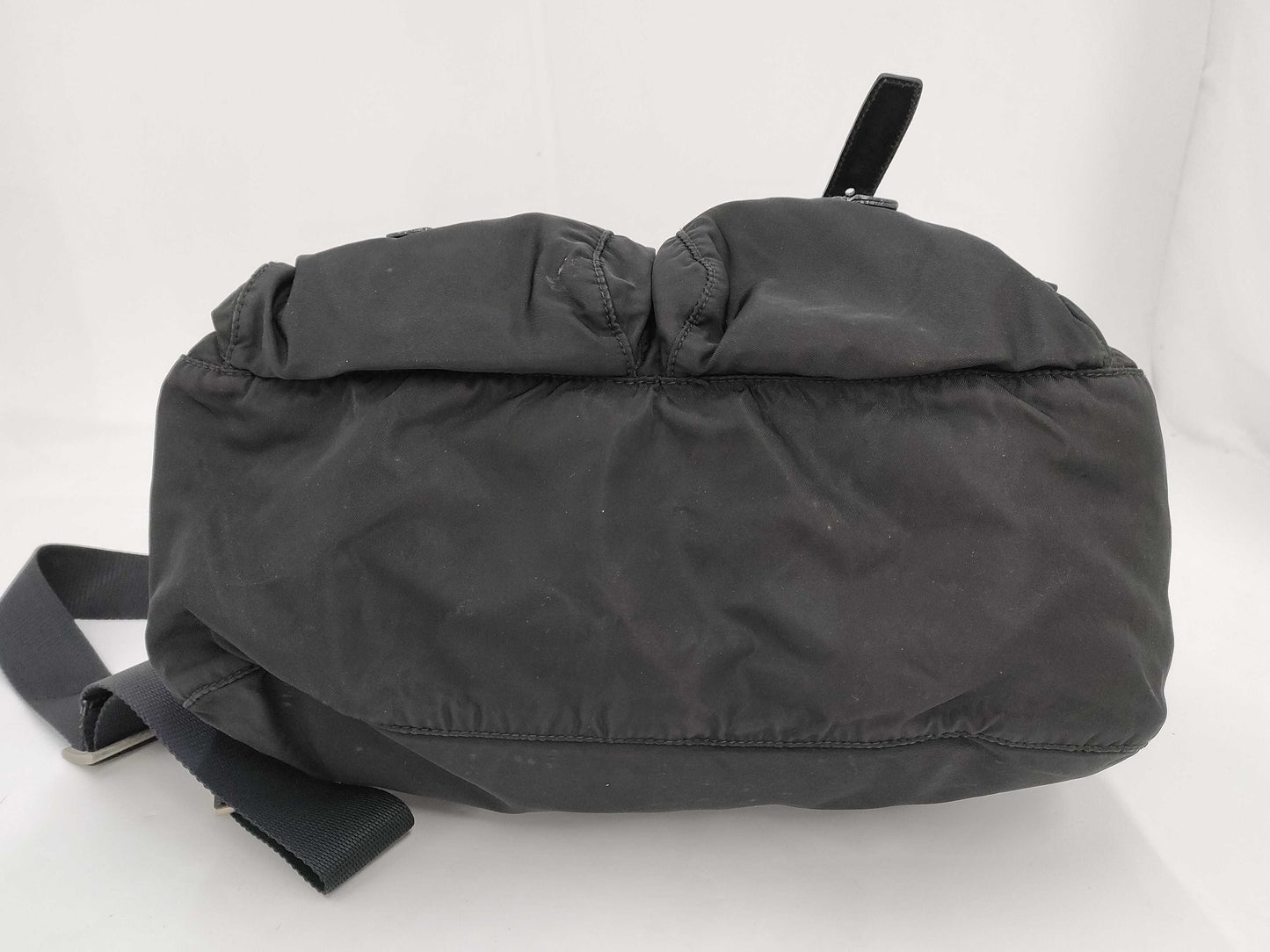 PRADA nylon messenger shoulder bag