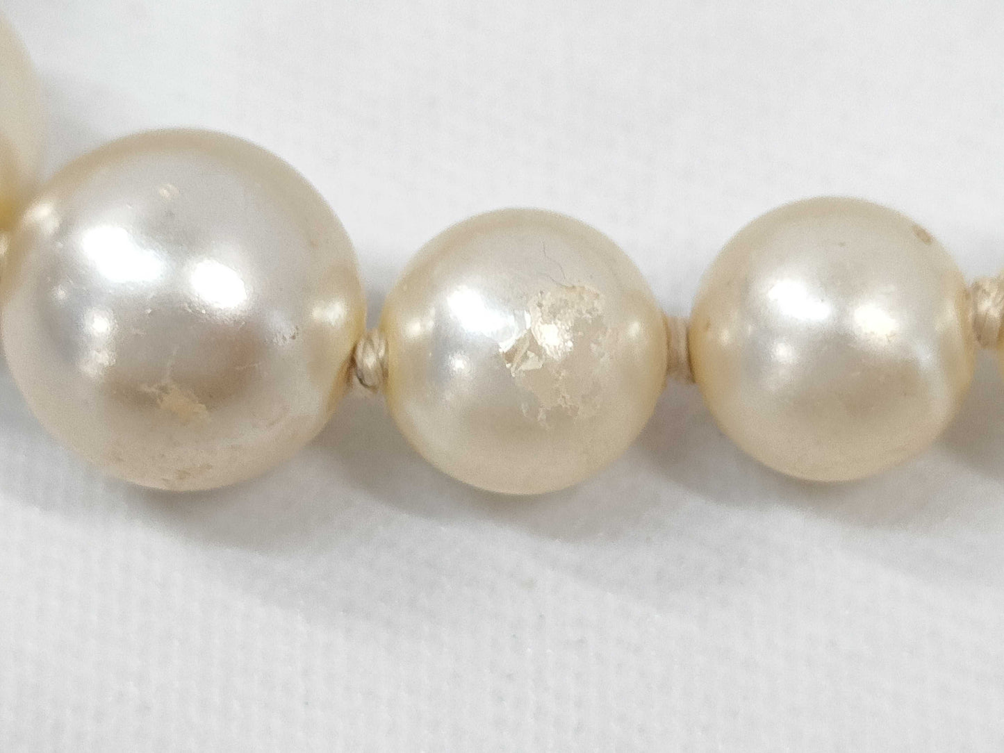 CHANEL Coco Mark Pearl 05V Necklace Necklace