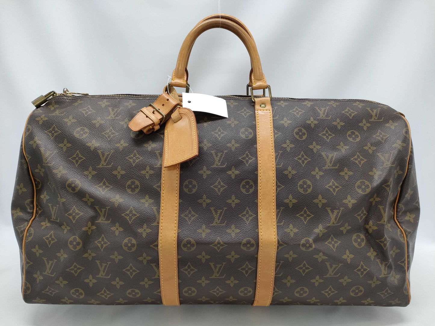 LOUIS VUITTON Monogram M41424 Keepall 55 Boston Bag