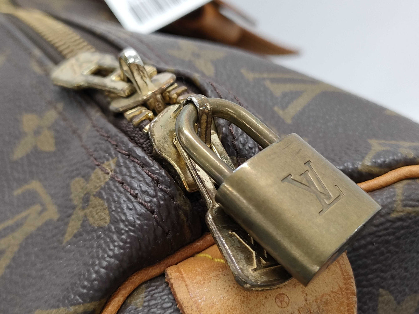 LOUIS VUITTON Monogram M41424 Keepall 55 Boston Bag