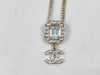 CHANEL L23B Rhinestone x Faux Pearl Necklace Necklace