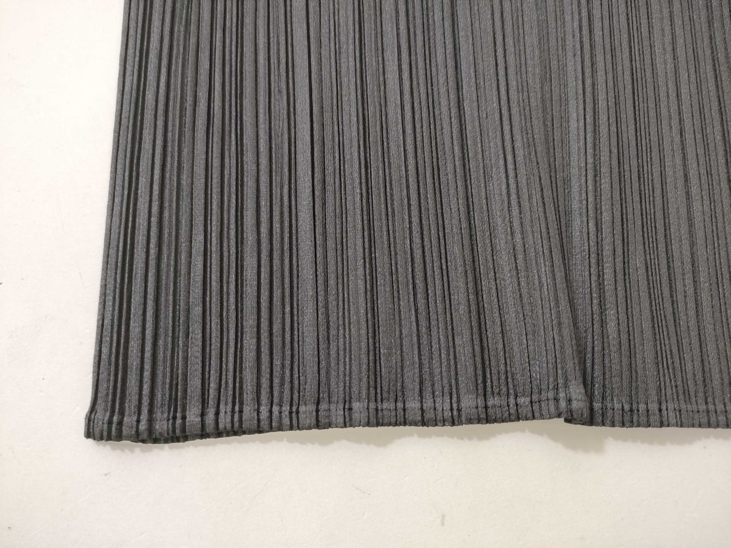 ISSEY MIYAKE Pleats Please Cardigan Black Top