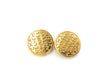 CHANEL 99A Round Logo Earrings