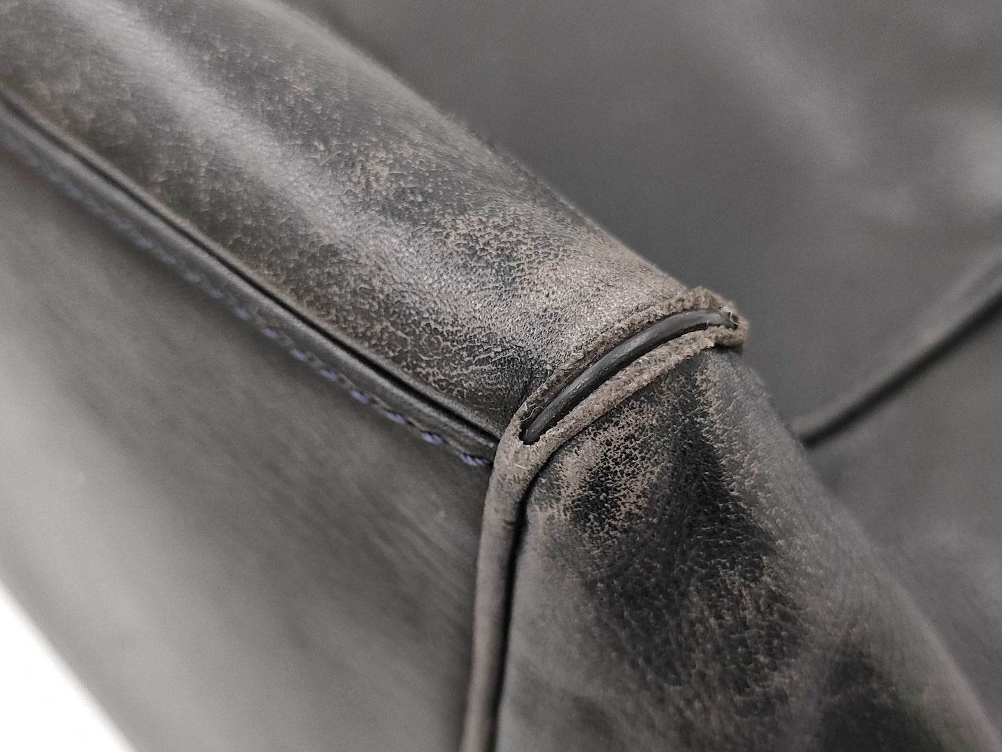 CELINE Leather Hand Black Handbag
