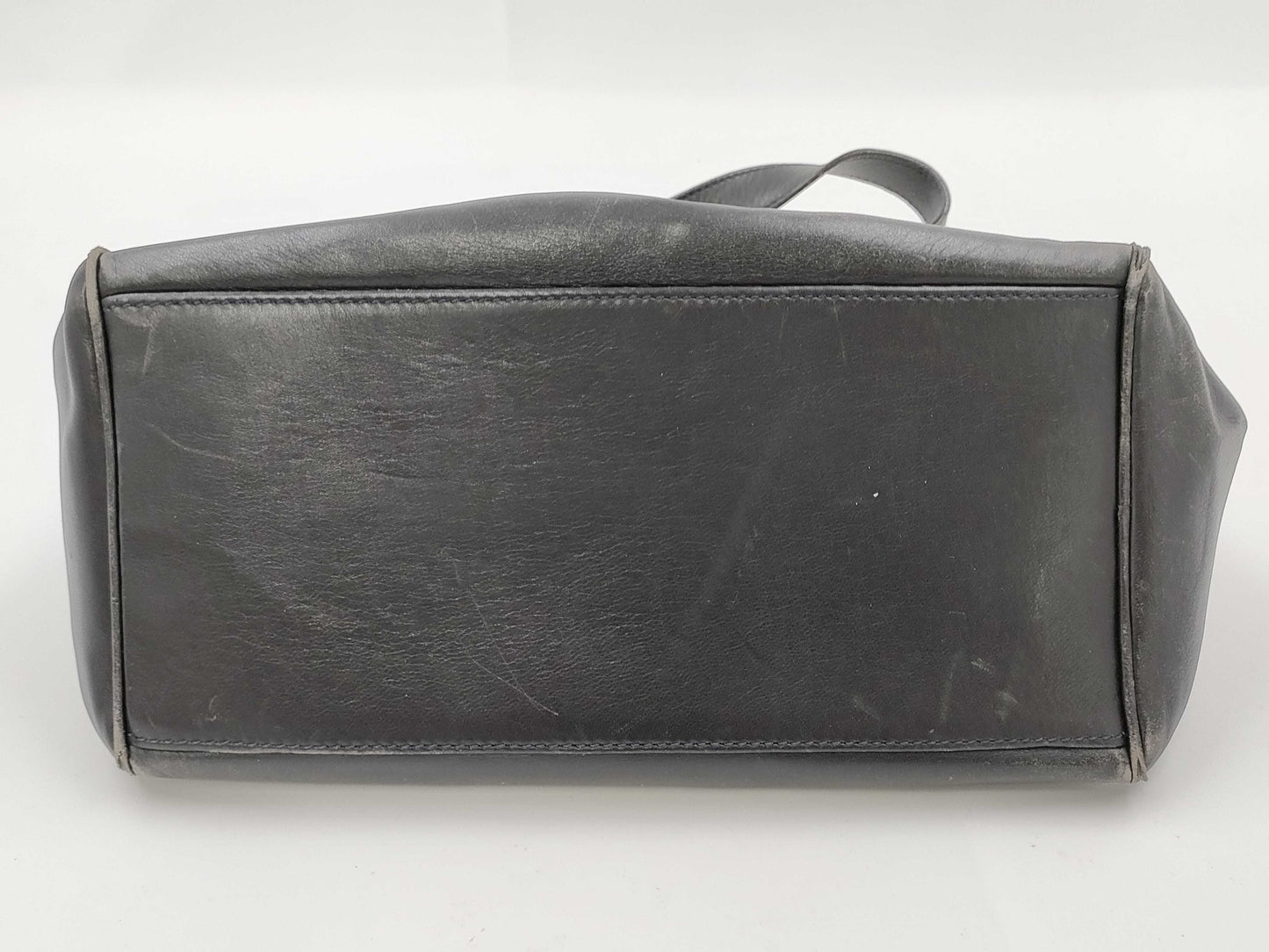 CELINE Leather Hand Black Handbag