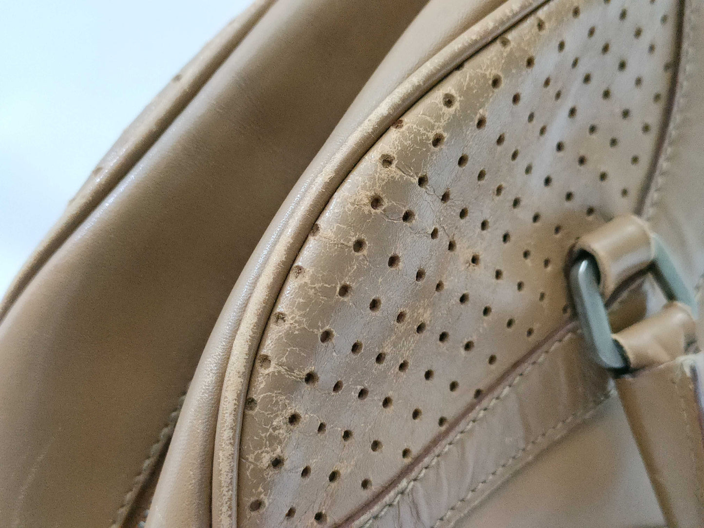 PRADA Punching Hand Mini Boston Handbag