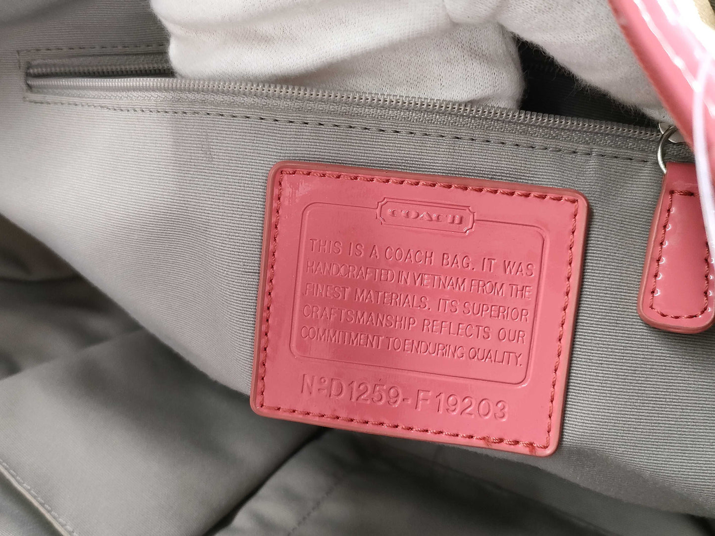 COACH Signature 2-Piece Handbag