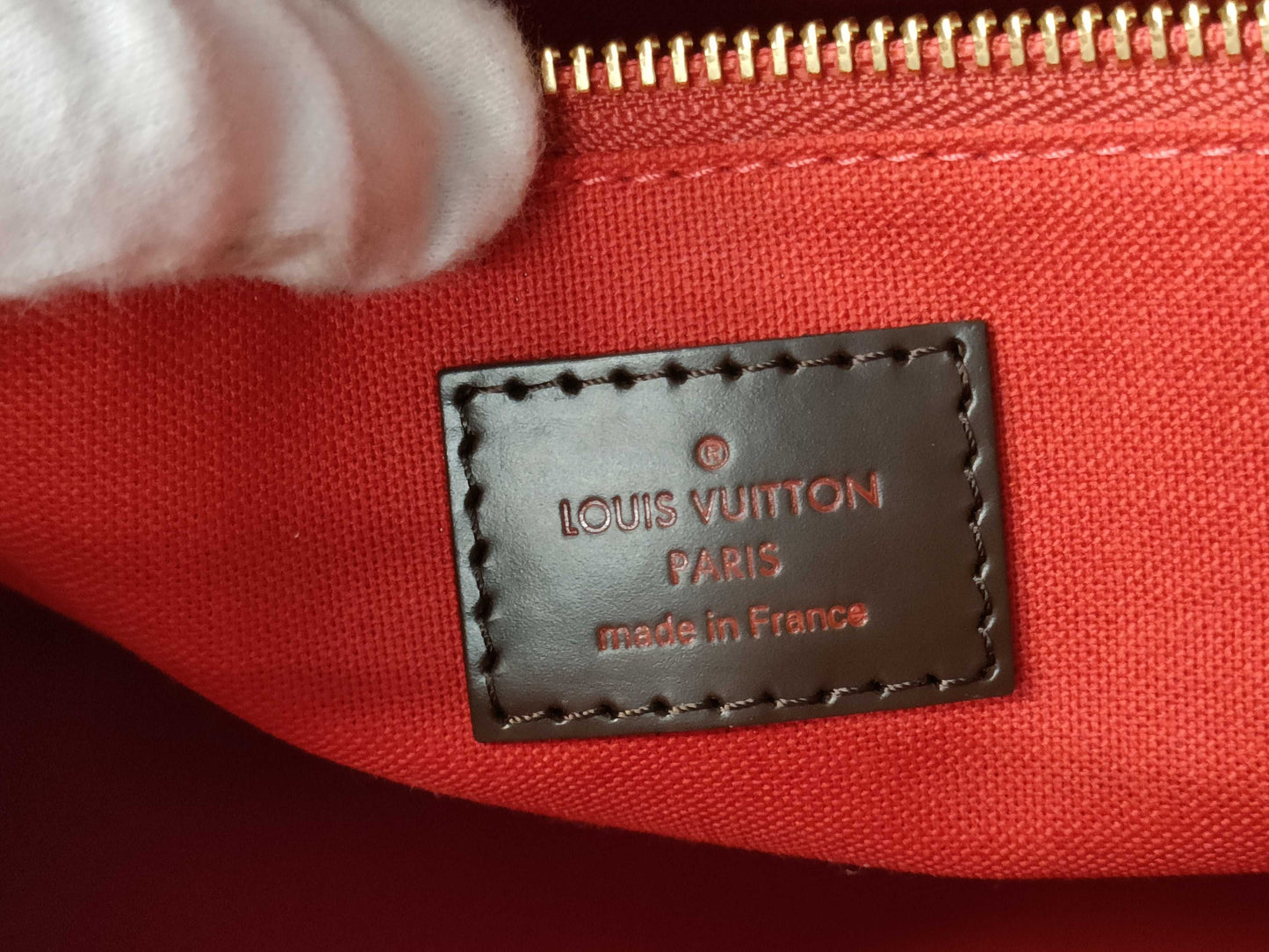 LOUIS VUITTON Damier Cabas Roseberry Handbag