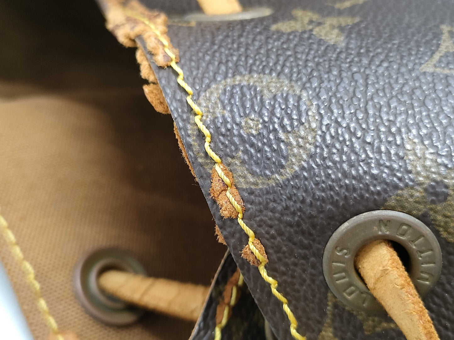 LOUIS VUITTON Monogram M42224 Noe Shoulder Bag