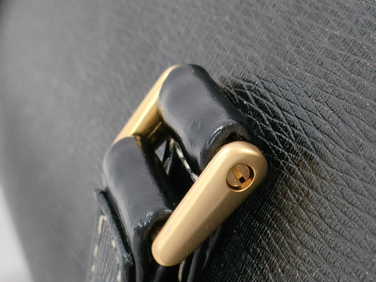 BURBERRY Cylindrical Leather Bag Handbag
