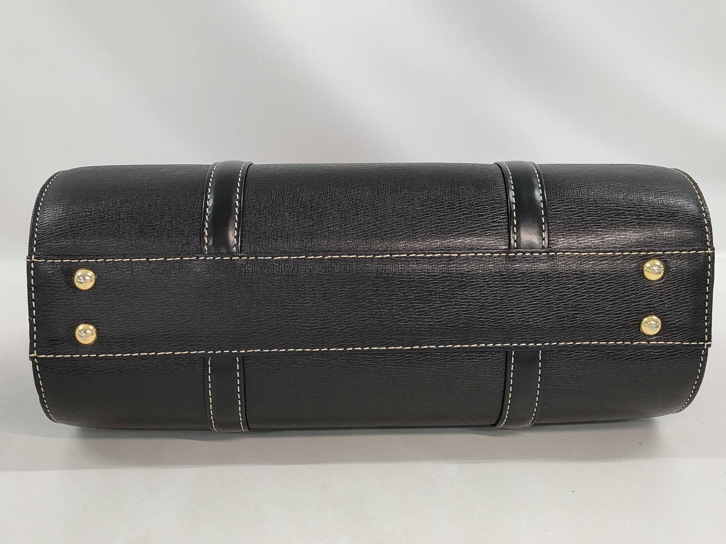 BURBERRY Cylindrical Leather Bag Handbag