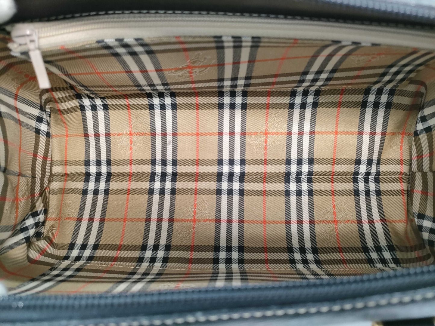 BURBERRY Cylindrical Leather Bag Handbag