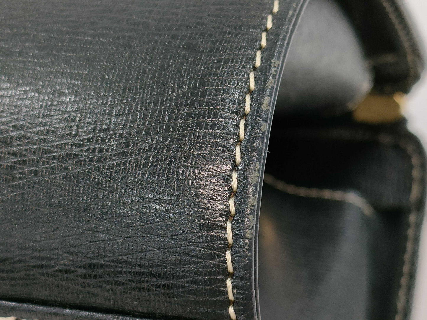 BURBERRY Cylindrical Leather Bag Handbag