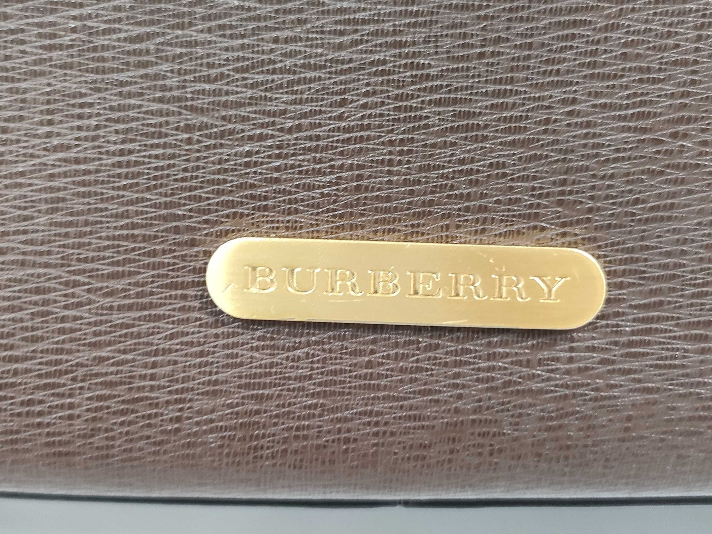 BURBERRY Leather One-Shoulder Shoulder Bag