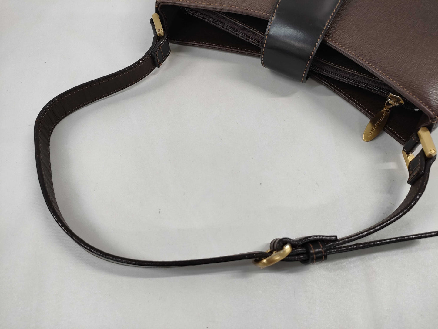BURBERRY Leather One-Shoulder Shoulder Bag