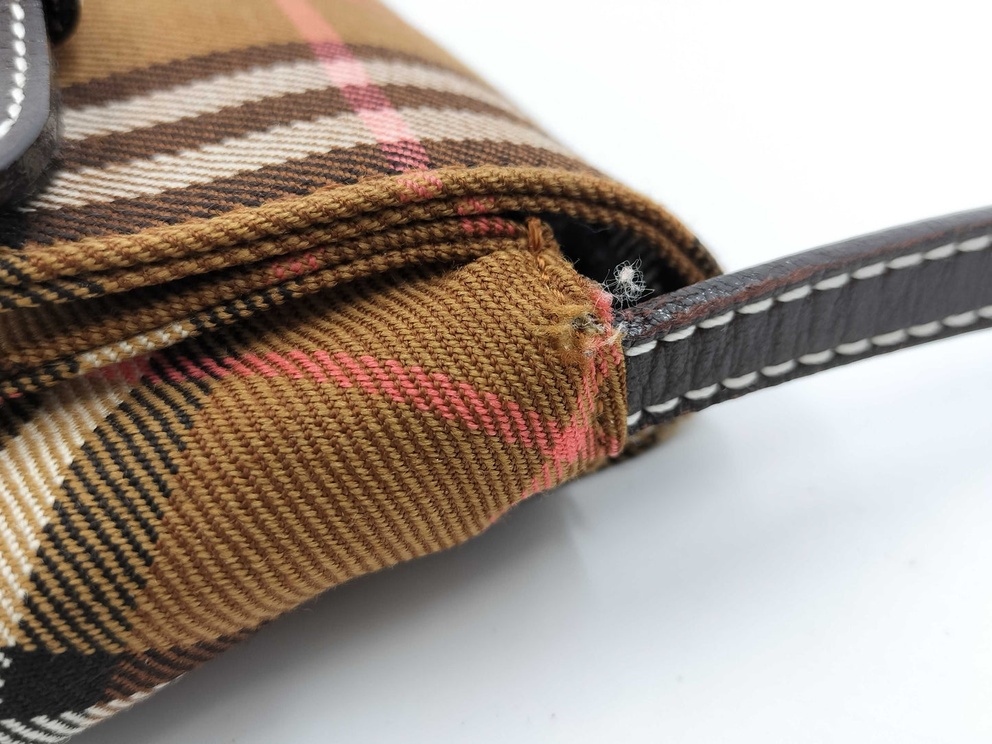 BURBERRY Blue Label Check Shoulder Bag