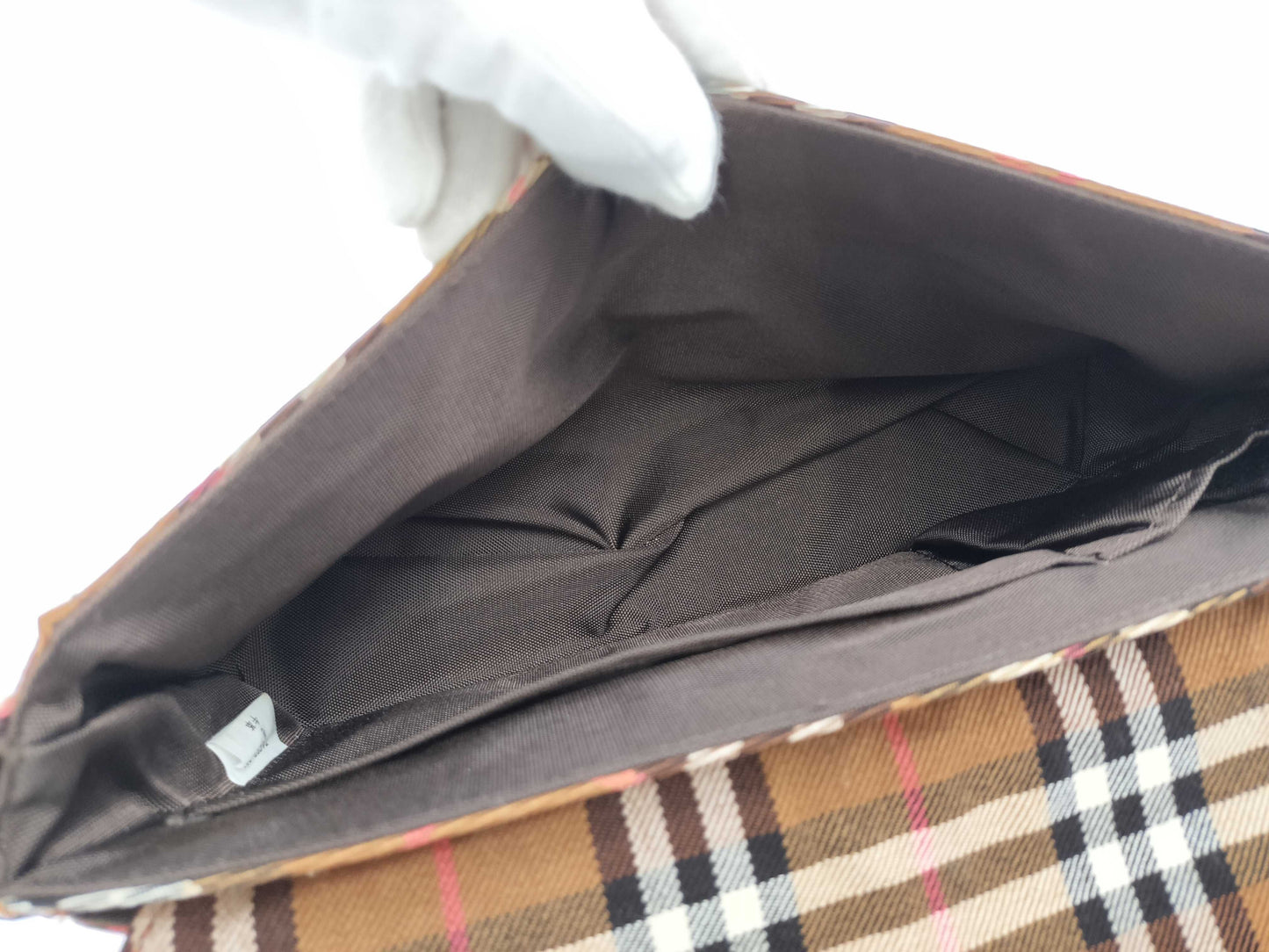 BURBERRY Blue Label Check Shoulder Bag