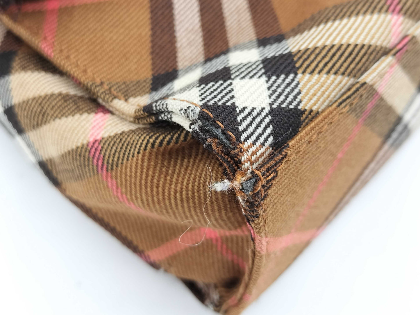 BURBERRY Blue Label Check Shoulder Bag