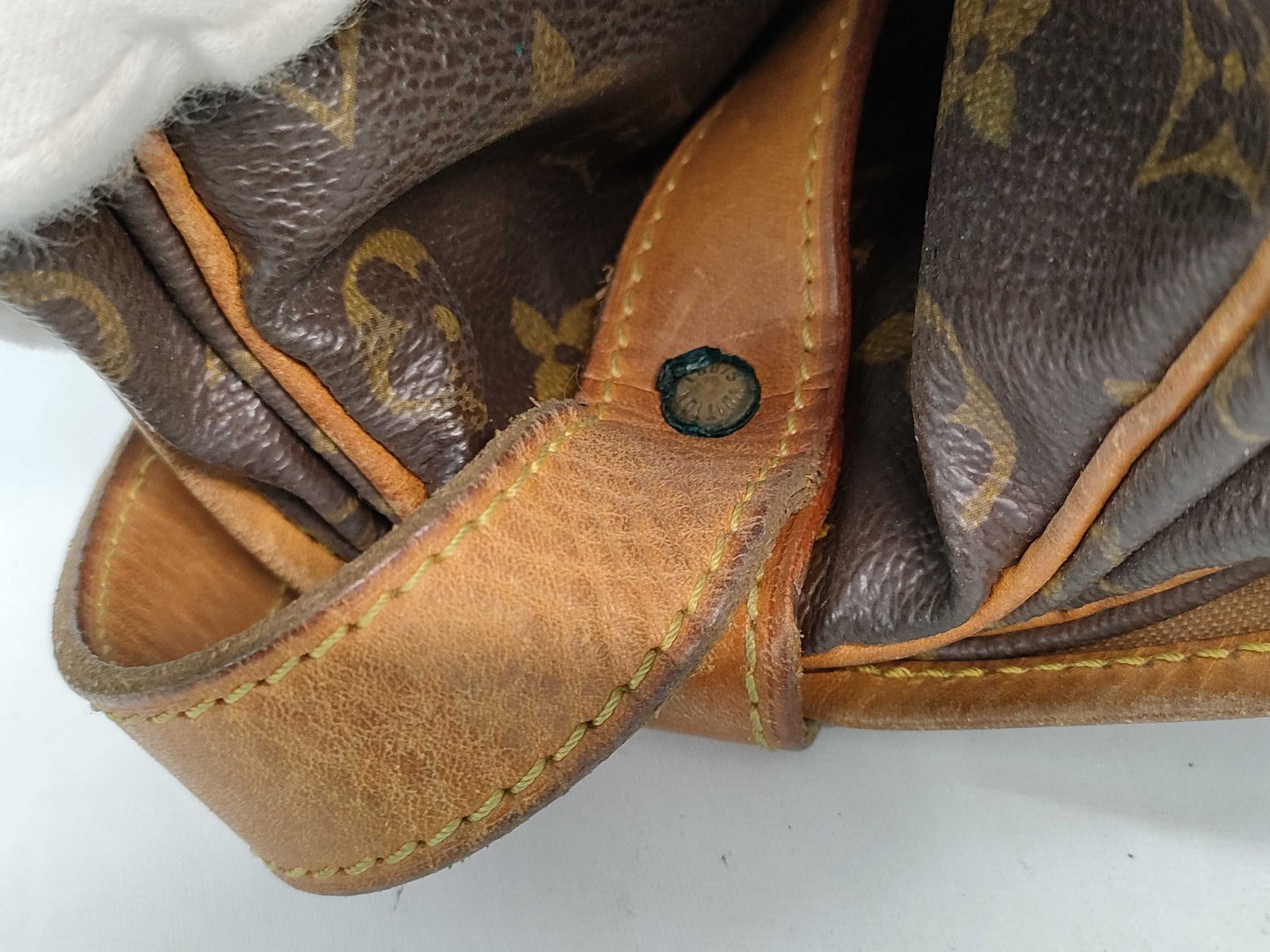 LOUIS VUITTON Monogram M42254 Saumur 35 Shoulder Bag