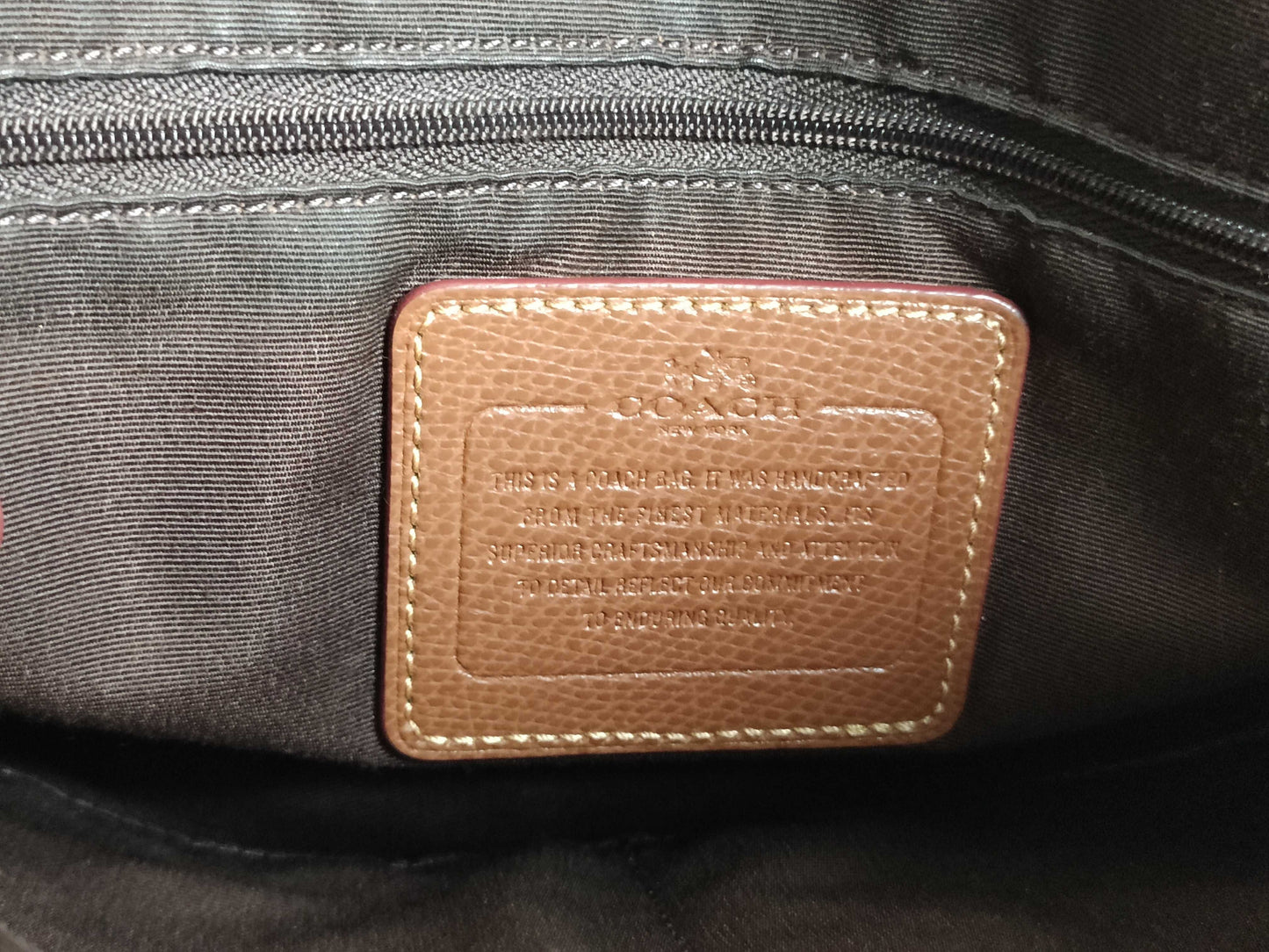 COACH Signature Tote Bag