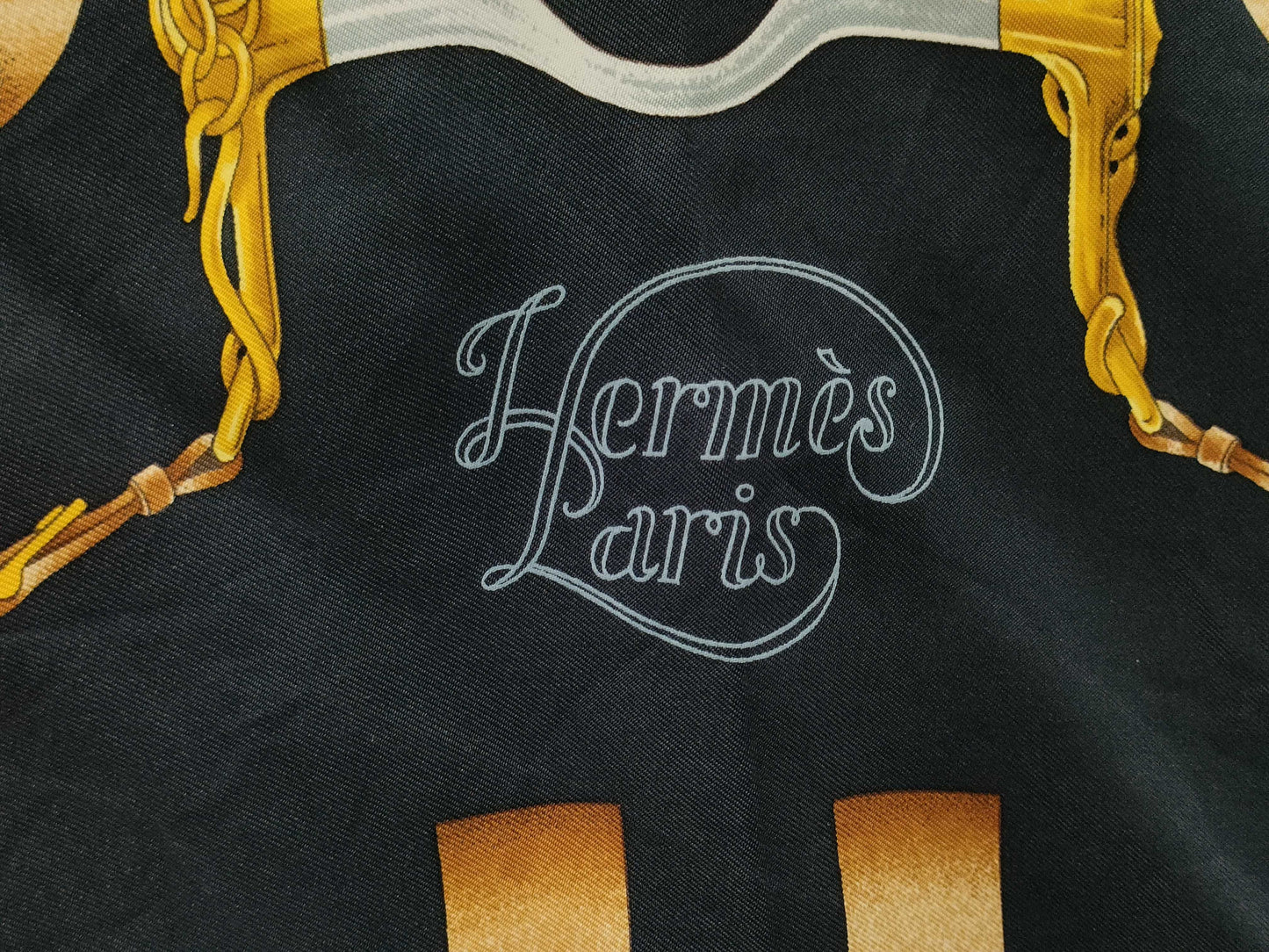 HERMES Carré 90 Crano Manege "Great Training Technique" Scarf Scarf