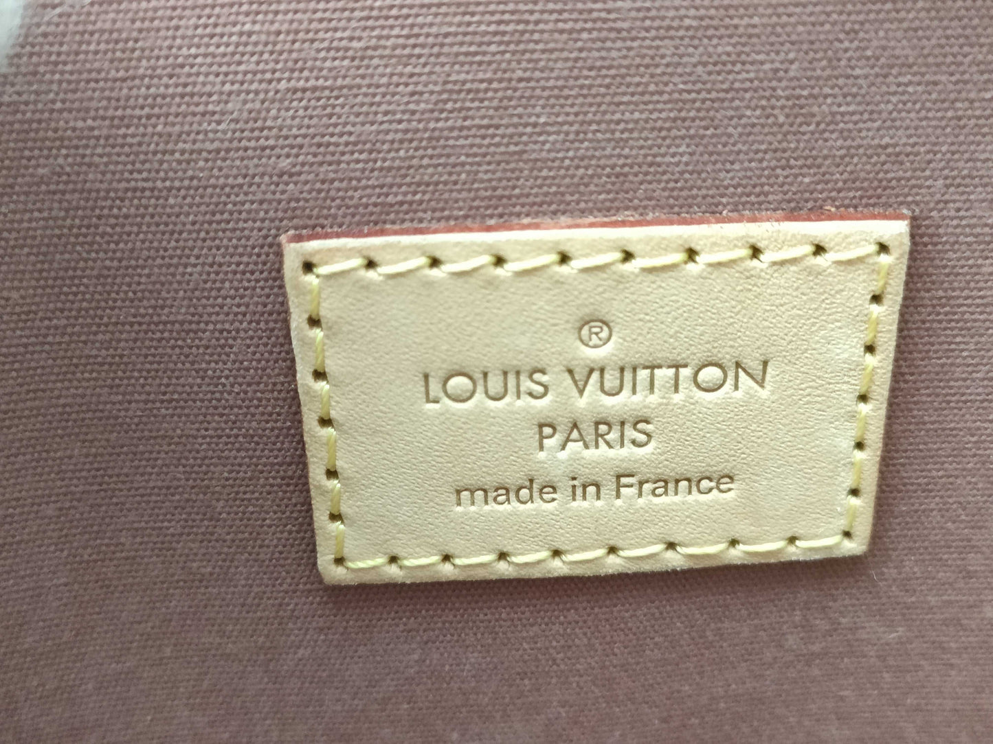 LOUIS VUITTON M91583 Vernis Alma PM Handbag