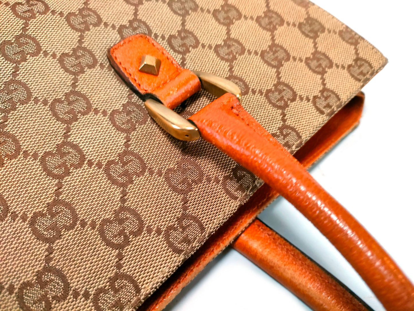 GUCCI GG Canvas GG Canvas GG Canvas GG Canvas 120897 Tote Bag Handbag