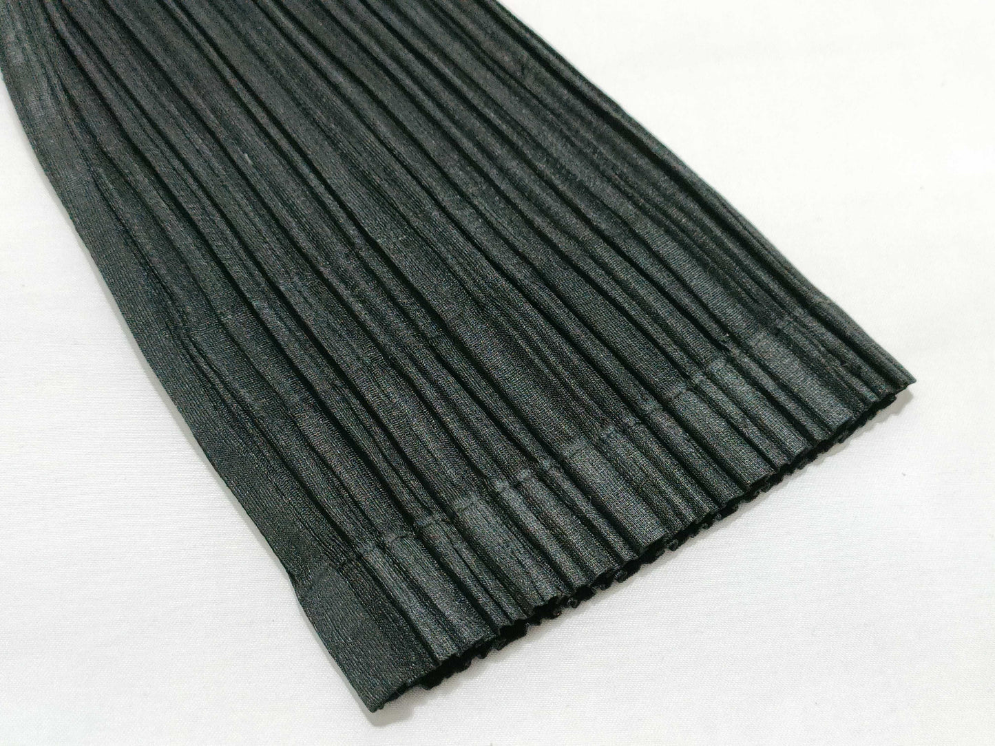 ISSEY MIYAKE Pleats Please Long Sleeve Black Jacket