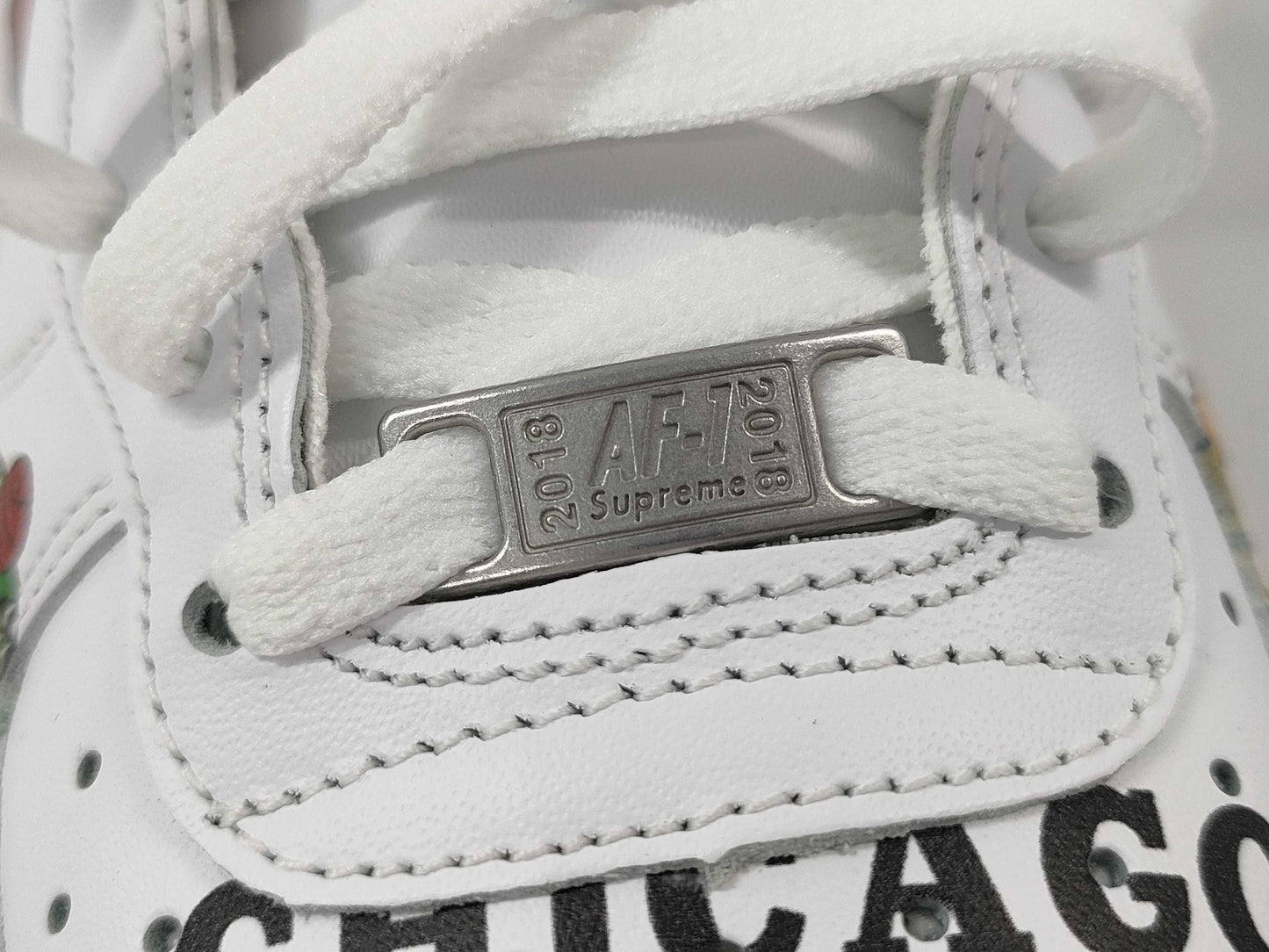 NIKE Air Force Supreme NBA x Nike White AQ8 Sneakers