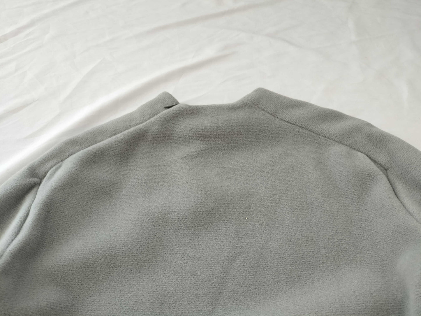 LOUIS VUITTON Fleece Top Gray Top