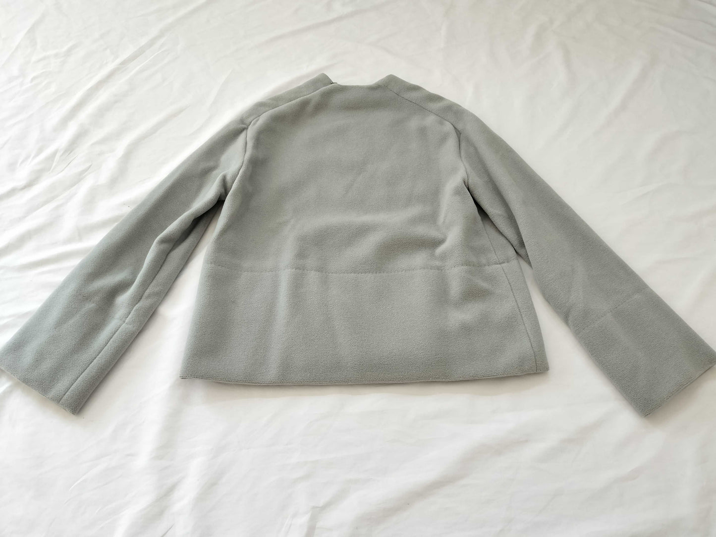 LOUIS VUITTON Fleece Top Gray Top