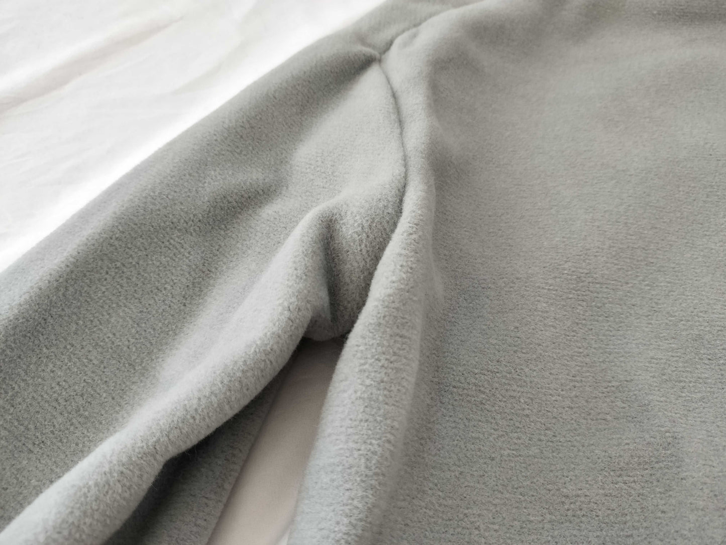 LOUIS VUITTON Fleece Top Gray Top
