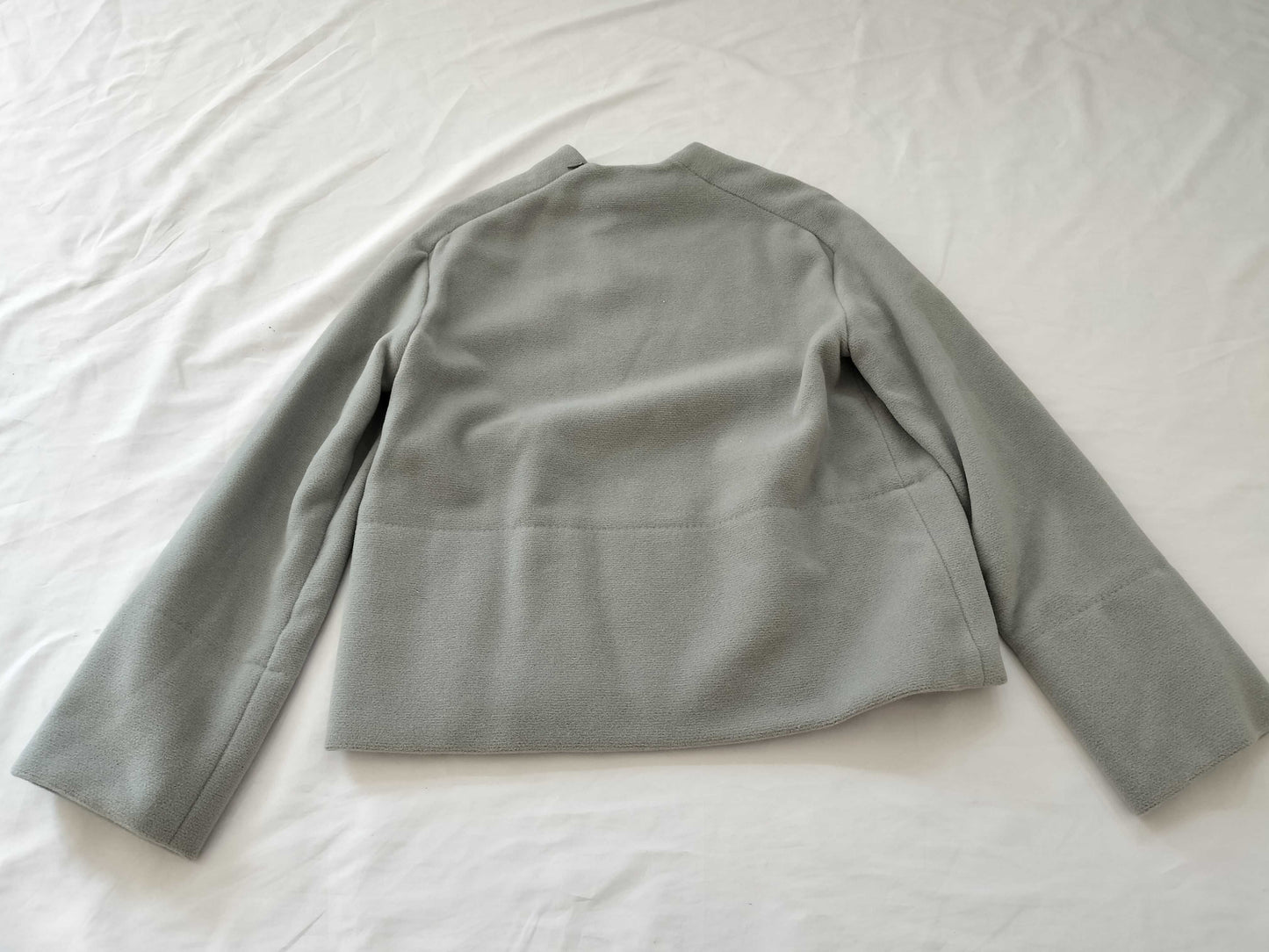 LOUIS VUITTON Fleece Top Gray Top
