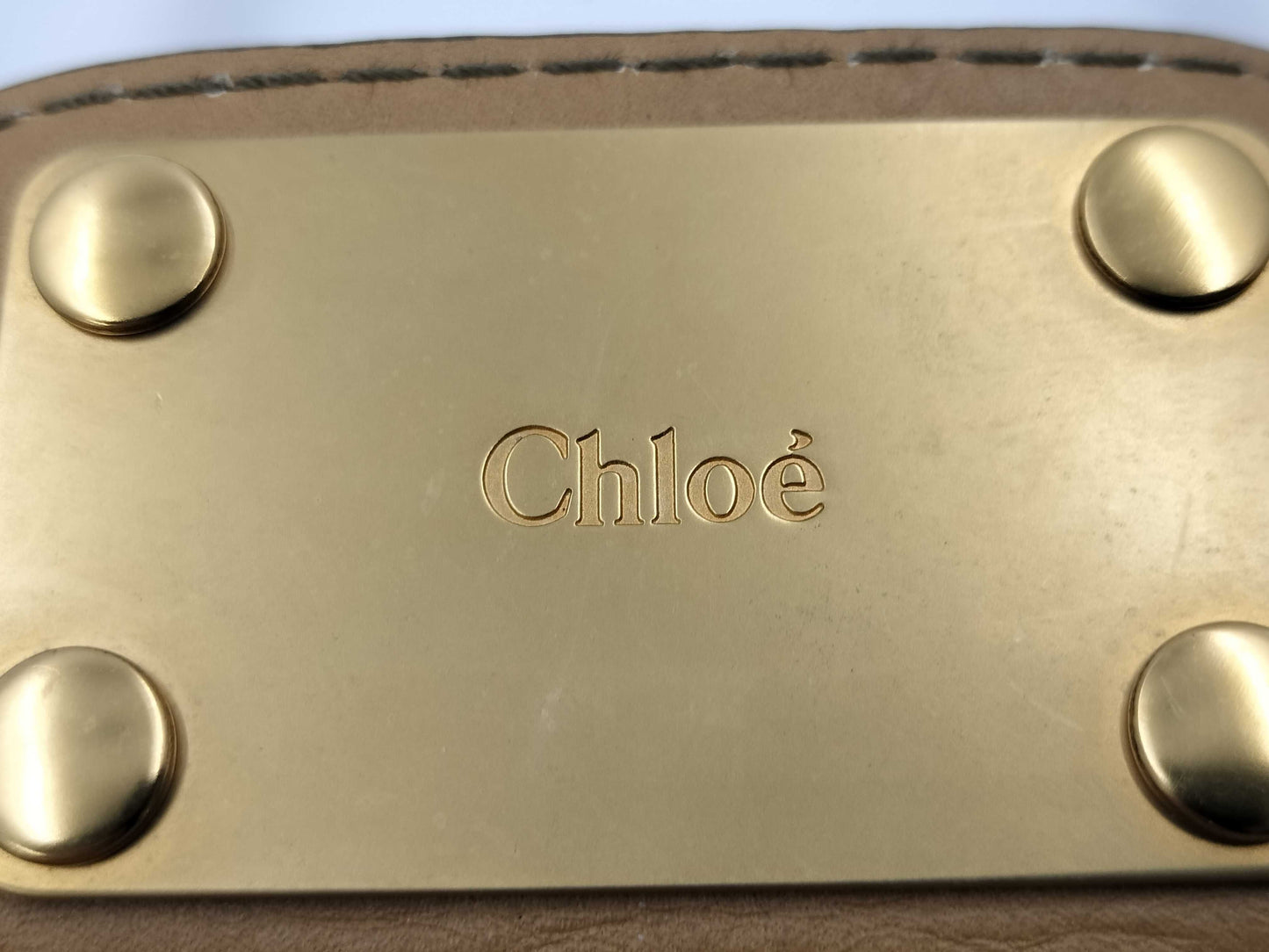 Chloe leather handbag handbag