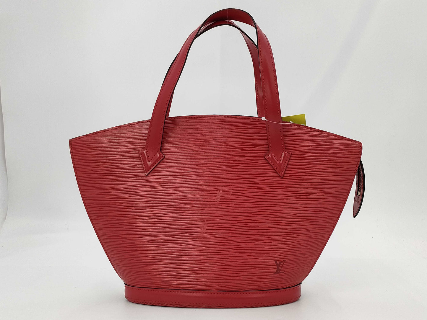 LOUIS VUITTON Epi Saint-Jacques Red Handbag