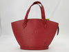 LOUIS VUITTON Epi Saint-Jacques Red Handbag